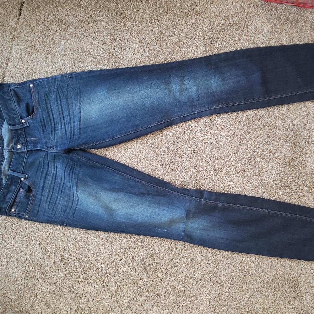 Express size 0 low rise jeggings love the color!!